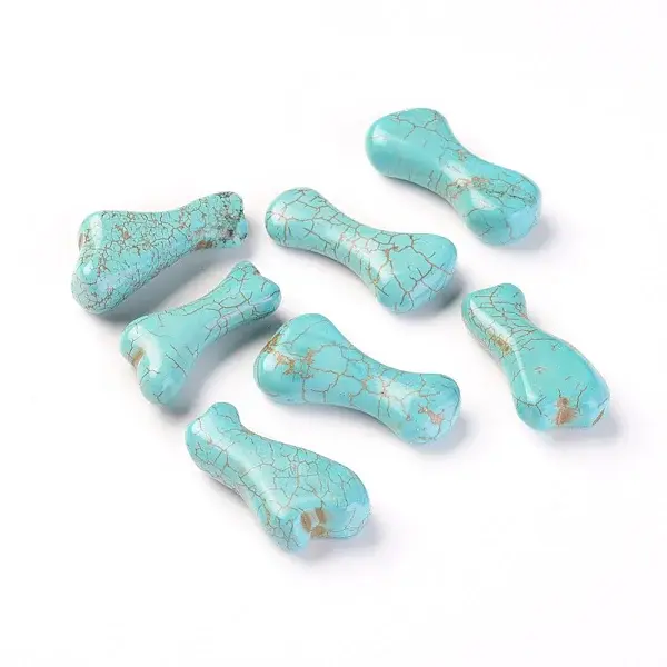 Natural Howlite Beads