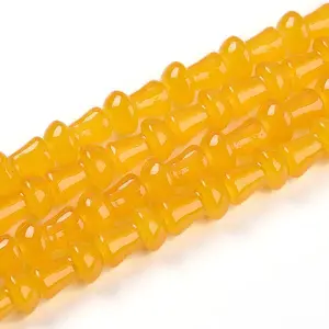 Baking Paint Glass Beads Strands
