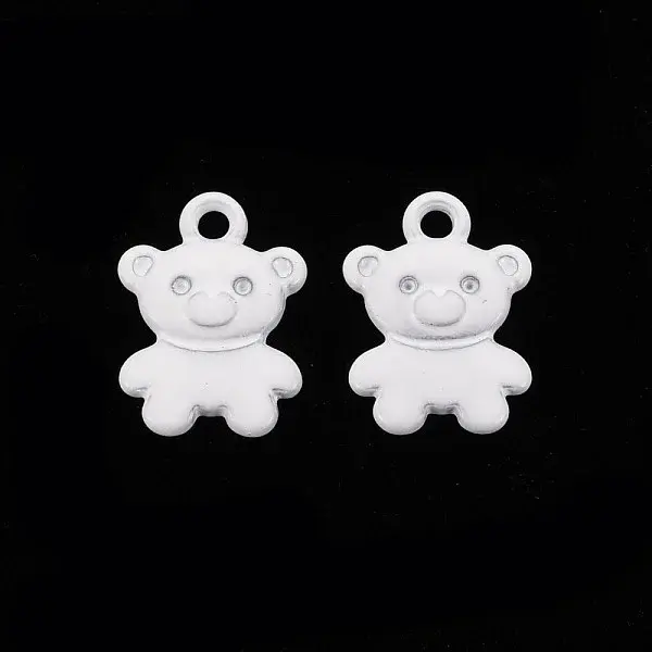 Spray Painted Alloy Charms