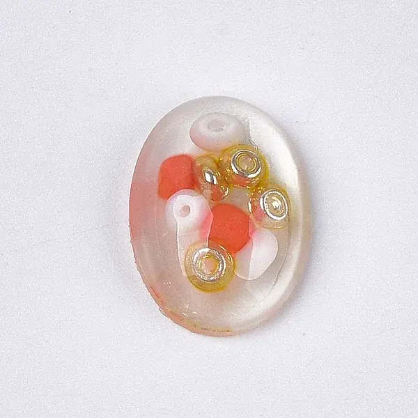 Transparent Resin Cabochons