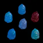 Luminous UV Plating Rainbow Iridescent Acrylic Beads
