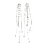 Brass Micro Pave Clear Cubic Zirconia Big Pendants
