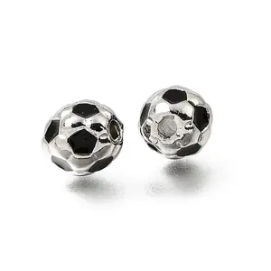 Brass Enamel Beads
