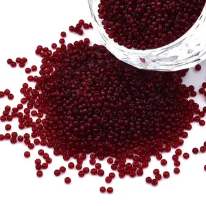 15/0 Transparent Czech Glass Seed Beads