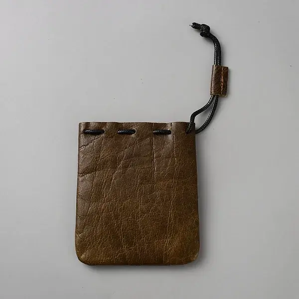 Leather Drawstring Bags