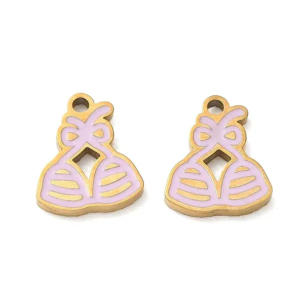 304 Stainless Steel Enamel Pendants