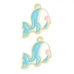 Alloy Enamel Pendants