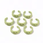 Spray Painted Alloy Cuff Rings