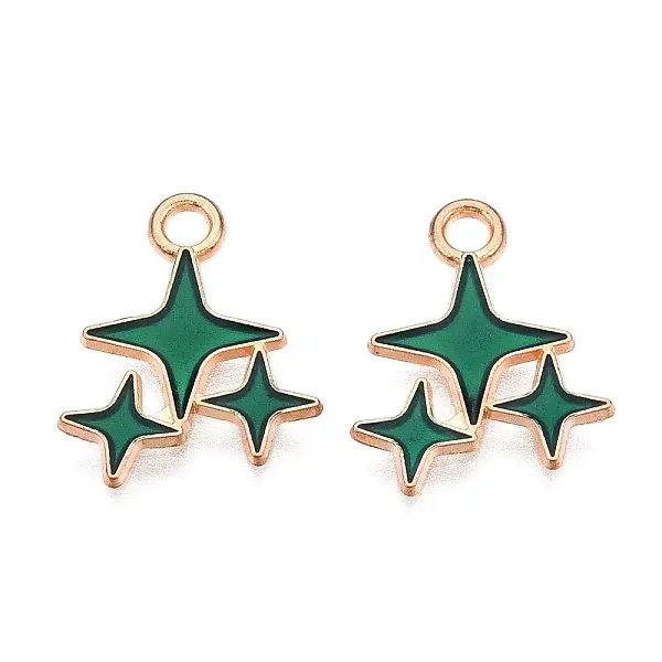 Alloy Enamel Pendants