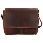 Pánská kožená brašna hnědá - Greenwood Onwrite