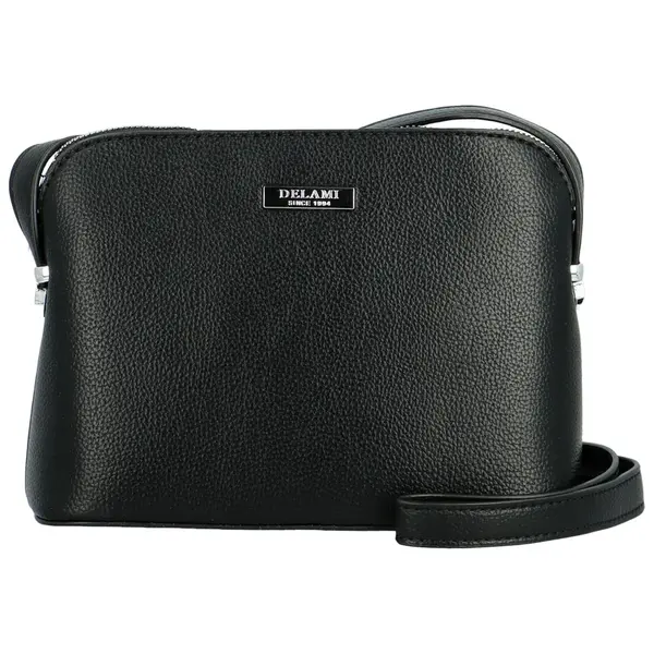 Dámská crossbody kabelka černá - Delami Glamore