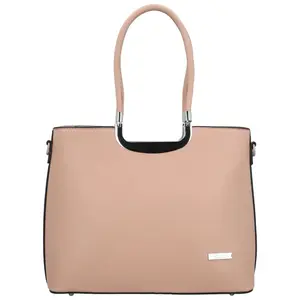 Dámská kabelka do ruky růžová - Delami Bella Rosa