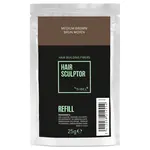 Náplň do pudru pro zakrytí řídnoucích vlasů Sibel Hair Building Fibers - středně hnědá, 25 g (8903103) + dárek zdarma