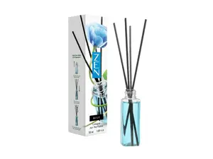 Tyčinkový aroma difuzér ZEN MODRÁ 50 ml