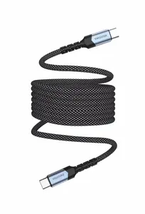 Swissten magnetický datový kabel samonavíjecí USB-C / USB-C 1m