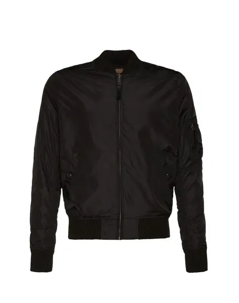 ALPHA INDUSTRIES Prechodná bunda 'MA-1 TT'  čierna