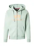 ALPHA INDUSTRIES Mikina  žltá / mätová