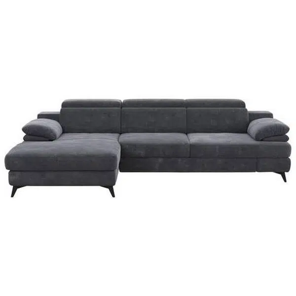Livetastic ROHOVÁ SEDAČKA, textil, tmavě šedá