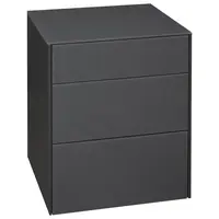 Novel NOČNÍ STOLEK, antracitová, 52/63/42 cm