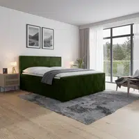 MID.YOU POSTEL BOXSPRING, 180/200 cm, zelená