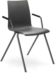 LD SEATING Konferenční židle EVO 010-N5,BR antracitová podnož