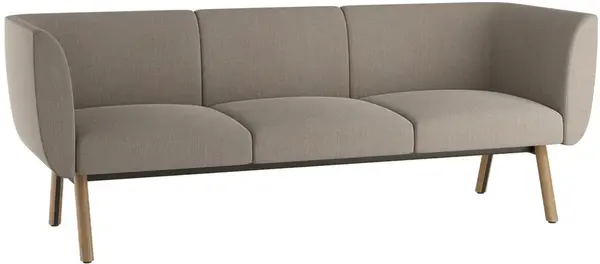 LD SEATING Designové trojkřeslo NIDO NI-K3-L-D