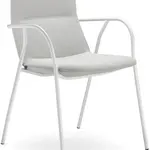 LD SEATING Konferenční křeslo FLEXI LIGHT, CHL-N0, bílá podnož