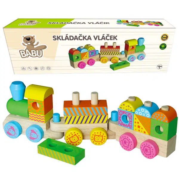 BABU vláčky - Vlak velký - potisk