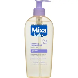 Mixa Zklidňující a čisticí olej pro děti Baby (Soothing Cleansing Oil For Body & Hair) 250 ml