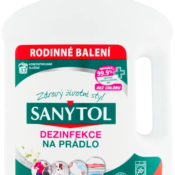 SANYTOL Dezinfekce na prádlo Bílé květy 1.5 l