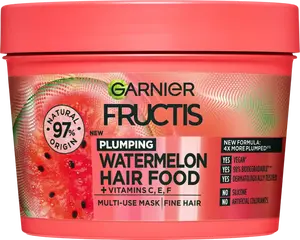GARNIER Fructis Hair Food meloun maska na vlasy, 400 ml