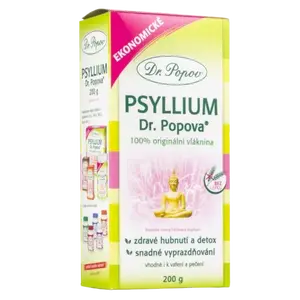 DR.POPOV Psyllium indická rozpustná vláknina 200 g