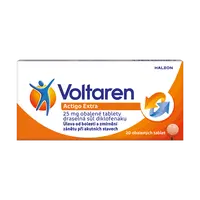 VOLTAREN Actigo Extra 25 mg tablety proti bolesti 20 tablet