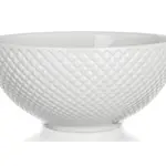 Miska Diamond Line, bílá s reliéfem
