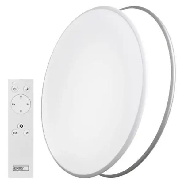 Stropní/nástěnné LED osvětlení Alvi 50 cm s rámečkem a ovladačem