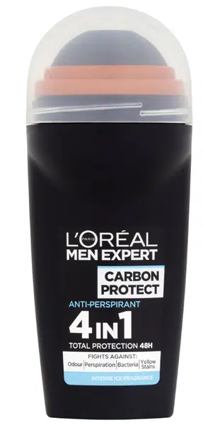 L'ORÉAL PARIS L´Oréal Paris Men Expert Carbon Protect pánský antiperspirant roll-on 50 ml