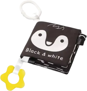 BABYONO Knížka na hraní Black&White