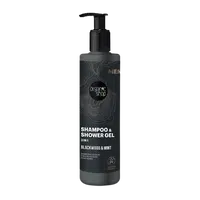 ORGANIC SHOP Sprchový gel a šampon 2 v 1 Blackwood a máta 280 ml