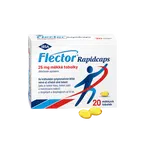 FLECTOR Rapidcaps 25 mg 20 měkkých tobolek