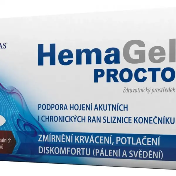 HEMAGEL PROCTO Rektální čípky 15 ks