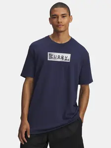 Men's Under Armour Curry Trend Tee 1-BLU T-Shirt - Men's