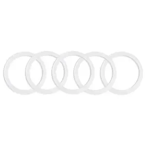 COOL BOTTLES NÁHRADNÍ KROUŽKY 260-350-500 ML Náhradní silikonové kroužky, transparentní, velikost
