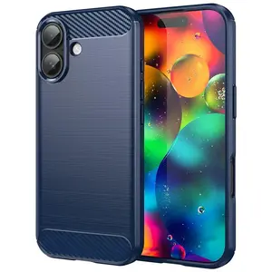 Carbon obal, iPhone 17, modrý