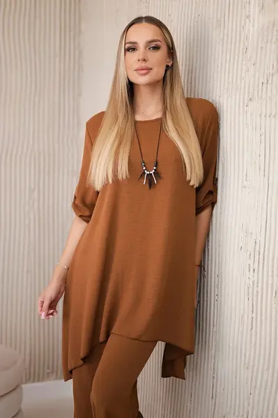 Kesi Włoski Sada halenky + kalhot s přívěskem Velbloud