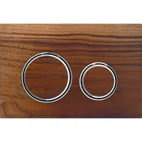 Geberit Sigma21 - Ovládací tlačítko splachování, chrom/ořech americký 115.884.JX.1