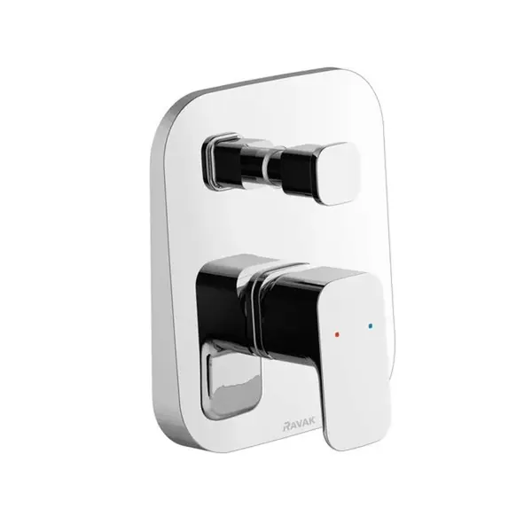 Ravak 10° Free - Vanová baterie TD F 065.00 pod omítku, chrom X070136