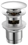 Aqualine Příslušenství - Uzavíratelná umyvadlová výpusť, ClickClack, chrom TF7001