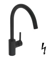 Hansa Vantis - Dřezová baterie, matná černá 5222116733