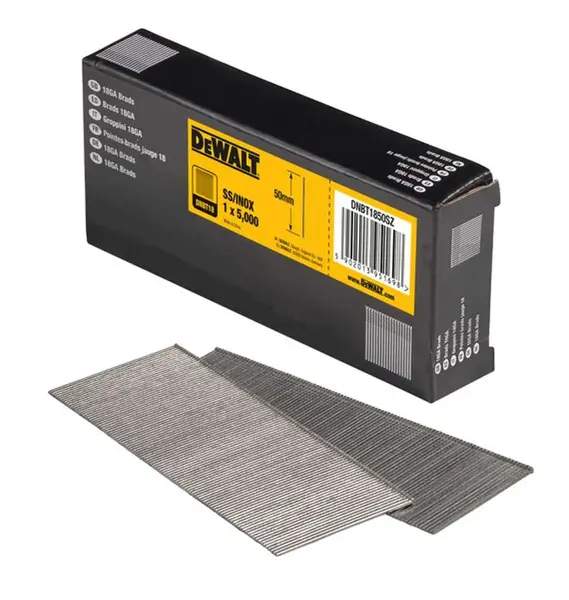 DeWALT Příslušenství - Hřebíky 1,25x50 mm, 5000 ks DNBT1850SZ