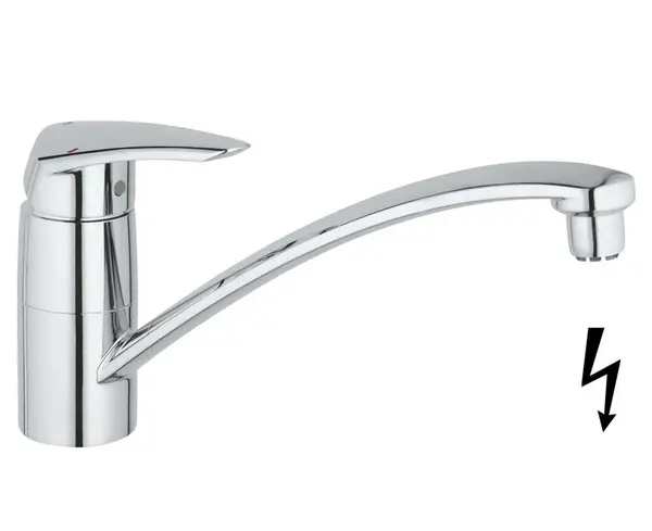 Grohe Eurodisc - Dřezová baterie, chrom 33771001